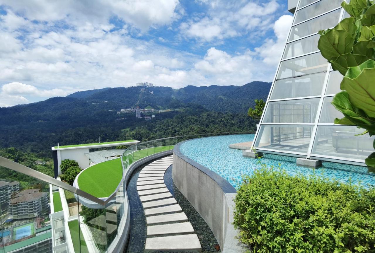 Windmill Upon Hills Luxurious Sky Villa 360 Sky Pool Heated Pool Mountainous Genting View Genting Highland By Heritage Genting Highlands Exteriör bild